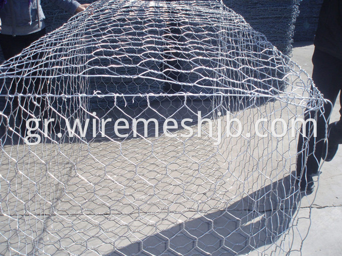 Galvanized Hexagonal Mesh Gabion